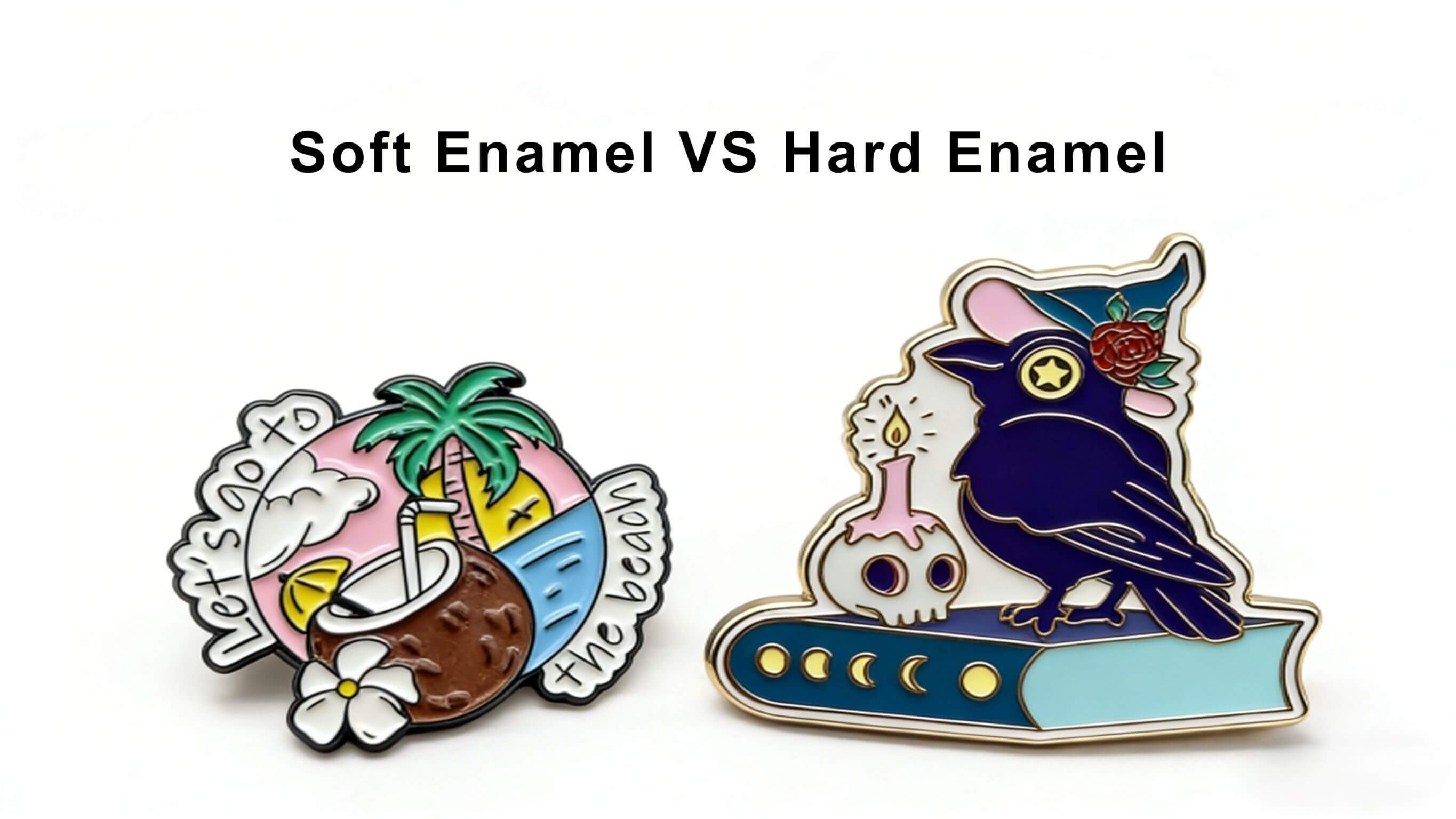 Hard Enamel VS Soft Enamel (1)