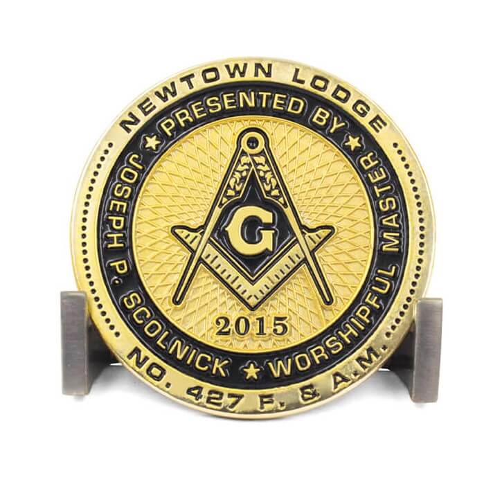 Masonic Challenge Coin