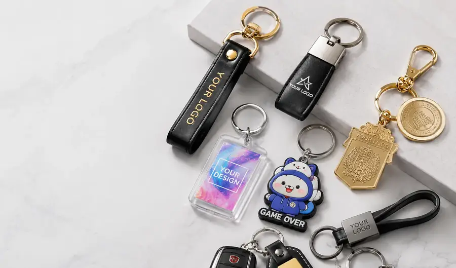 How To Choose The Right Types of Keychains for Your Brand