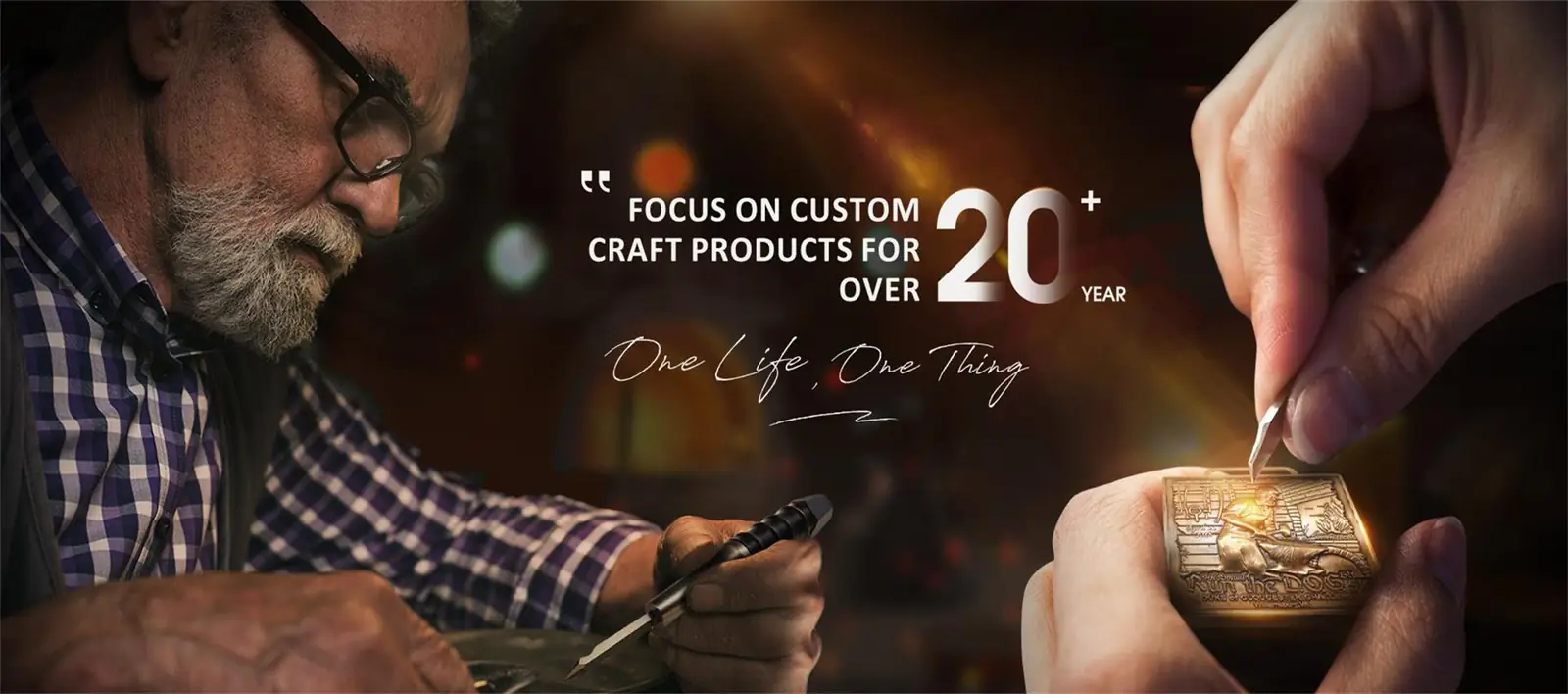 Cugle has been crafting metalwork for 20 years